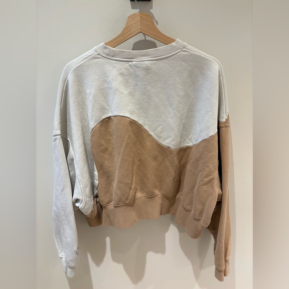 NIKE | dual colour cropped oversized crew size small - Picture 2 of 11